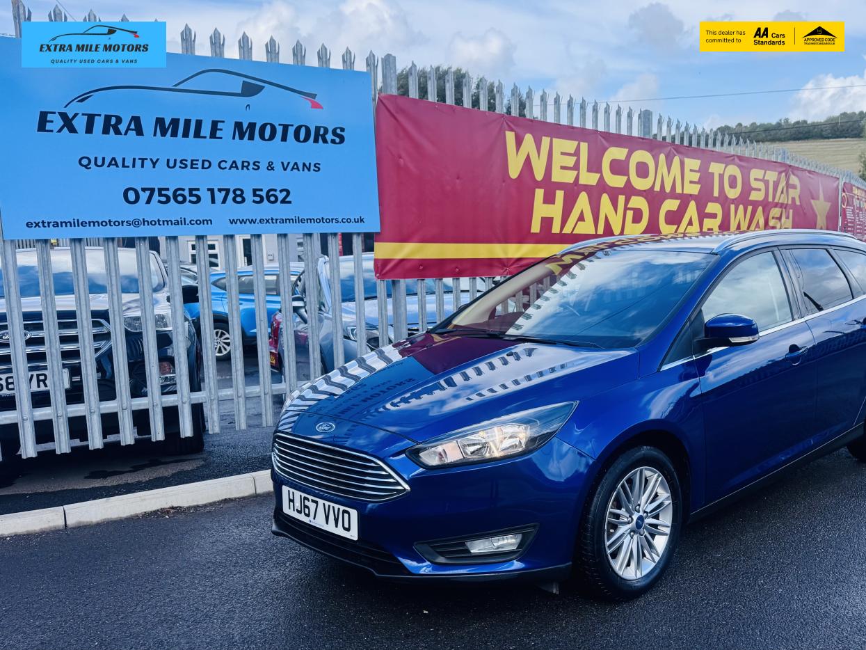 Ford Focus 1.0T EcoBoost Zetec Edition Estate 5dr Petrol Manual Euro 6 (s/s) (100 ps)