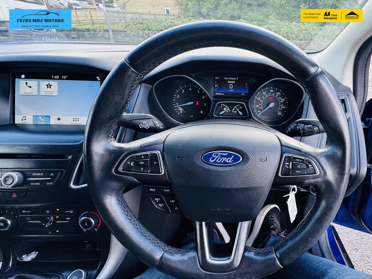 Ford Focus 1.0T EcoBoost Zetec Edition Estate 5dr Petrol Manual Euro 6 (s/s) (100 ps)