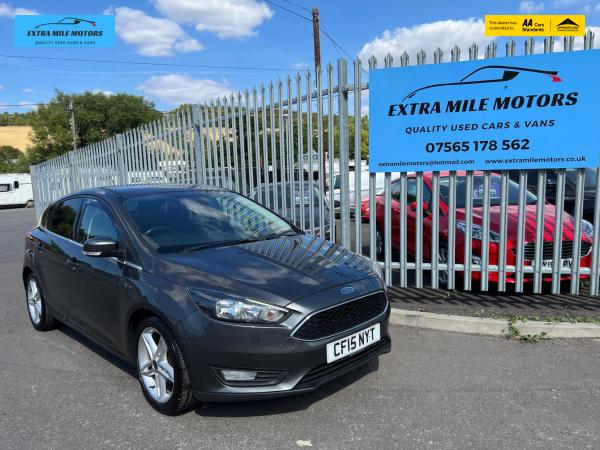 Ford Focus 1.0T EcoBoost Zetec Hatchback 5dr Petrol Manual Euro 6 (s/s) (125 ps)