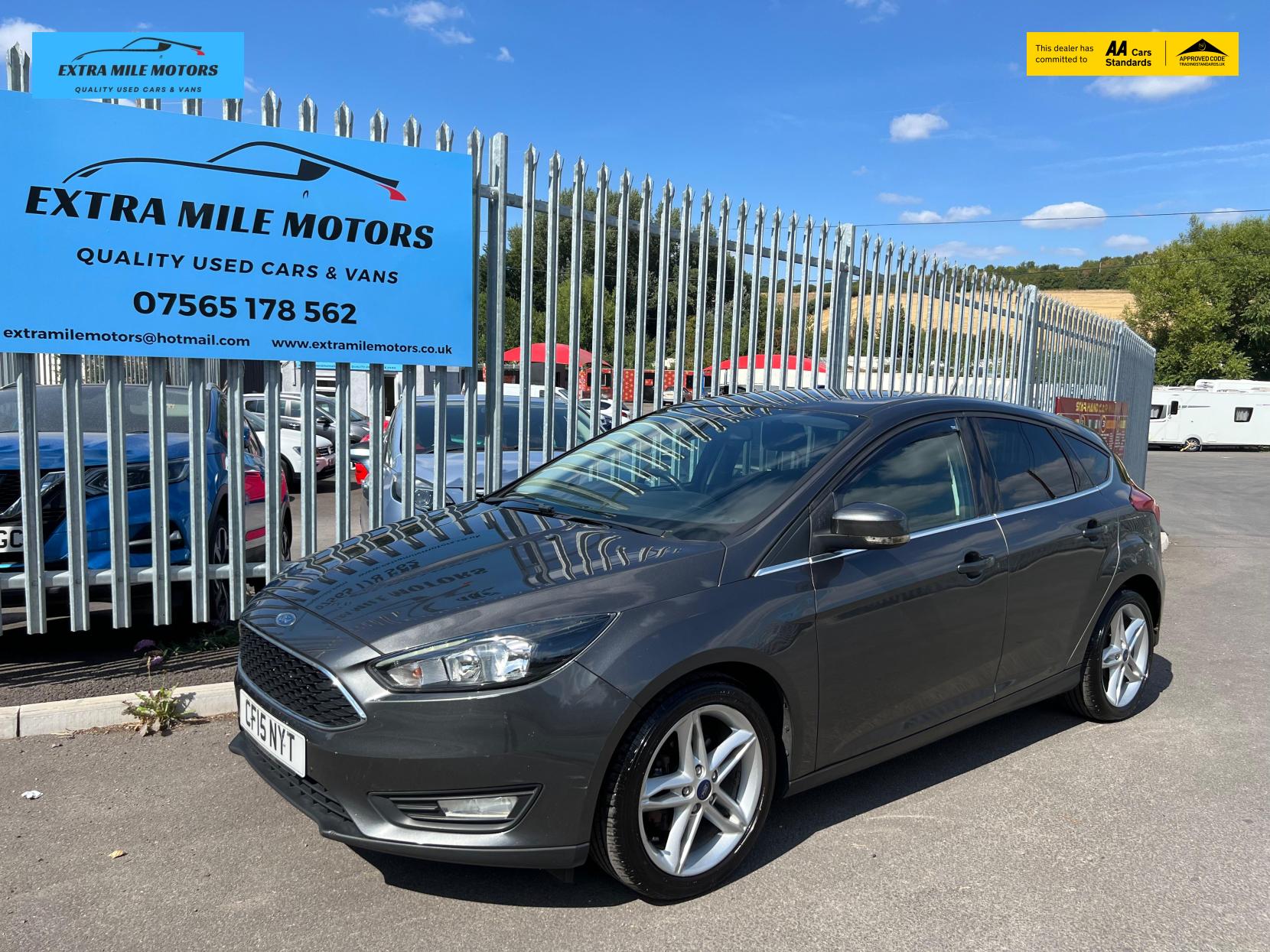 Ford Focus 1.0T EcoBoost Zetec Hatchback 5dr Petrol Manual Euro 6 (s/s) (125 ps)