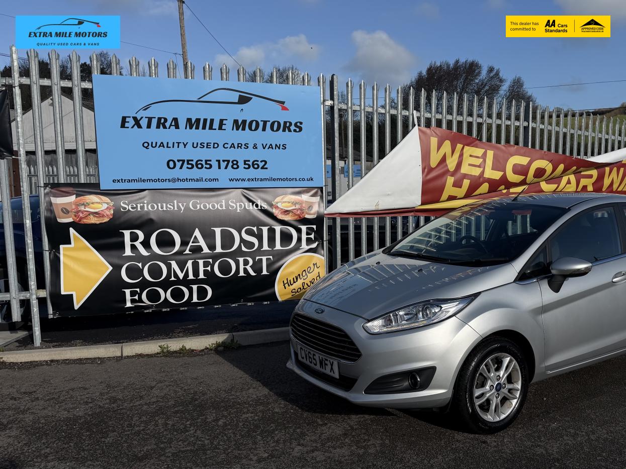Ford Fiesta 1.25 Zetec Hatchback 5dr Petrol Manual Euro 6 (82 ps)
