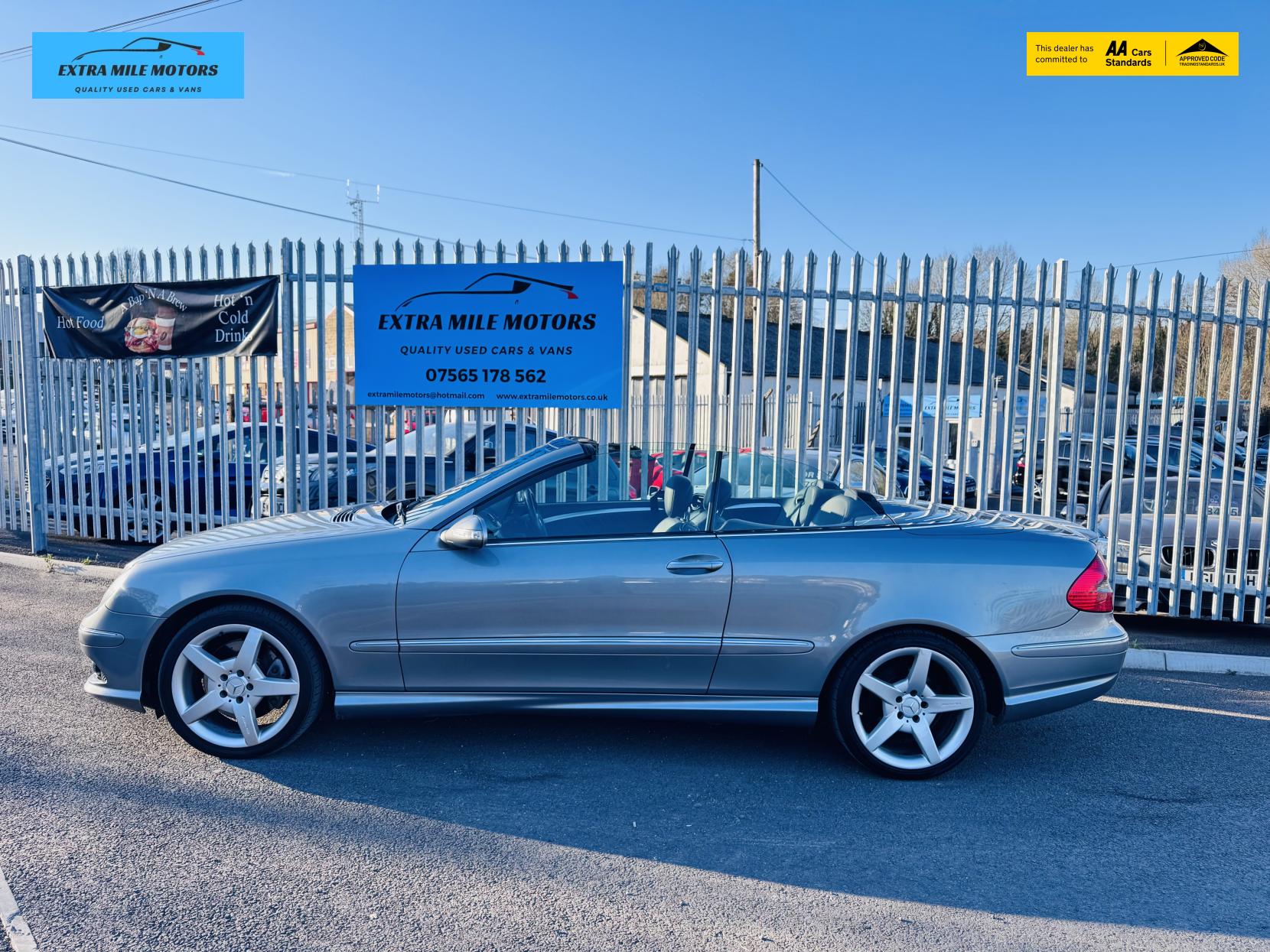 Mercedes-Benz CLK 1.8 CLK200 Kompressor Sport Cabriolet 2dr Petrol Automatic (214 g/km, 184 bhp)