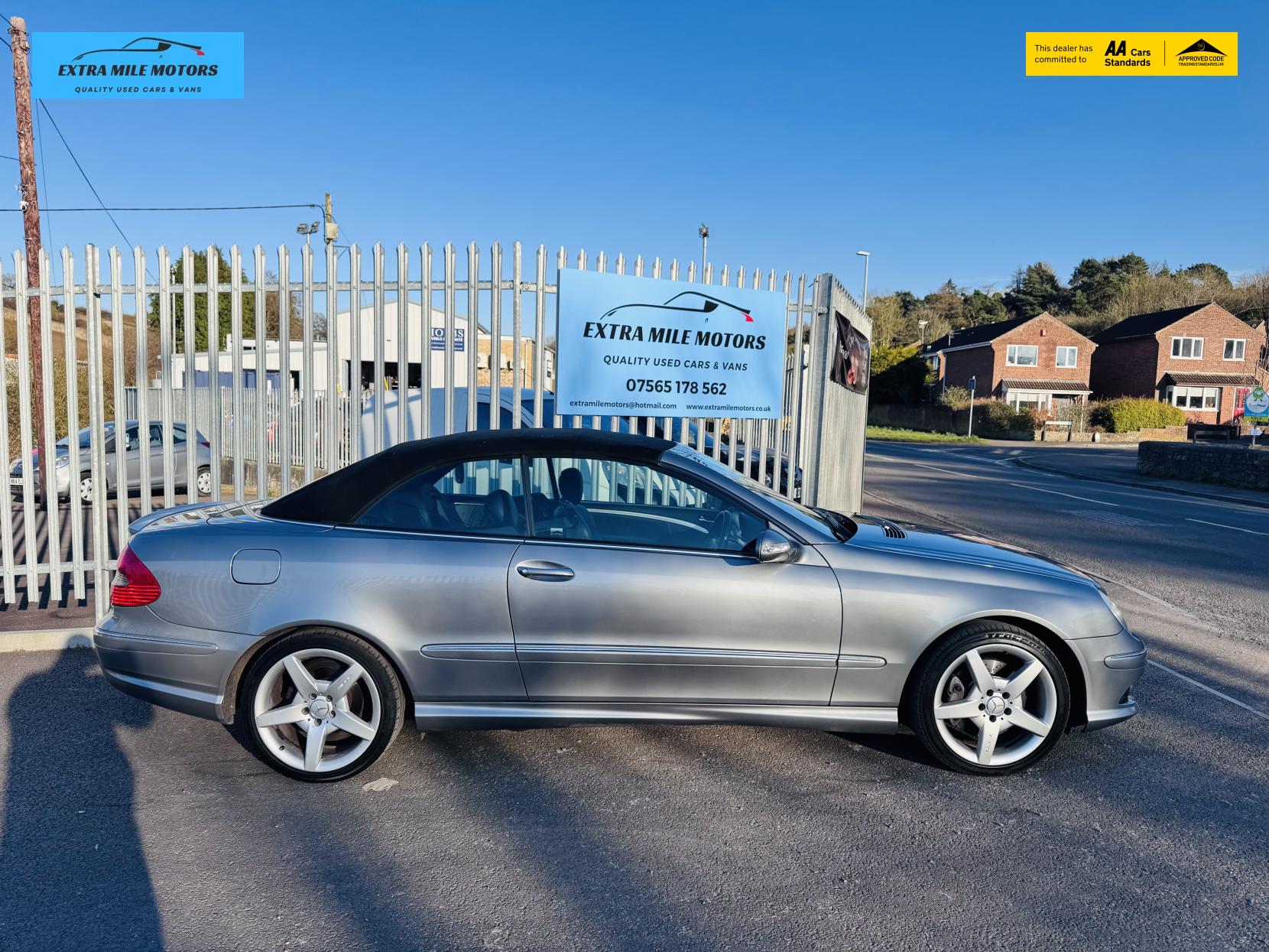 Mercedes-Benz CLK 1.8 CLK200 Kompressor Sport Cabriolet 2dr Petrol Automatic (214 g/km, 184 bhp)