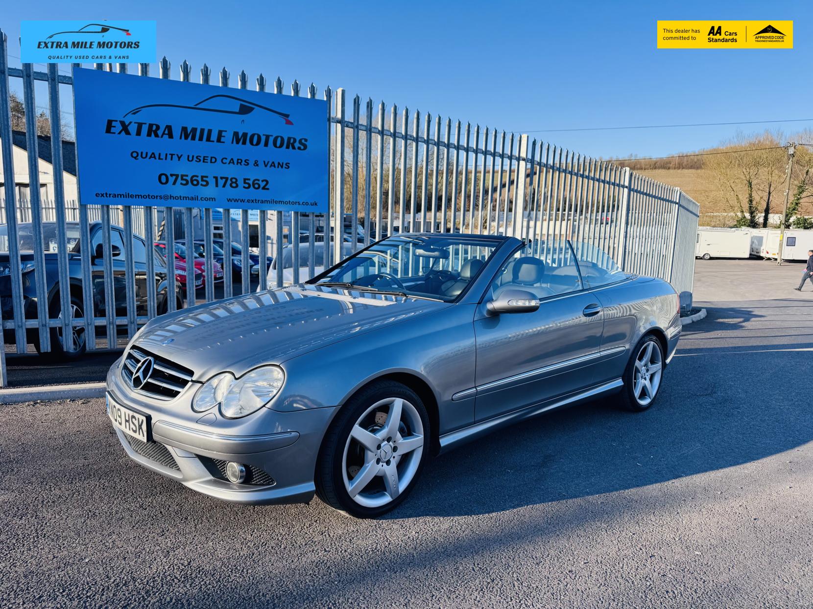 Mercedes-Benz CLK 1.8 CLK200 Kompressor Sport Cabriolet 2dr Petrol Automatic (214 g/km, 184 bhp)