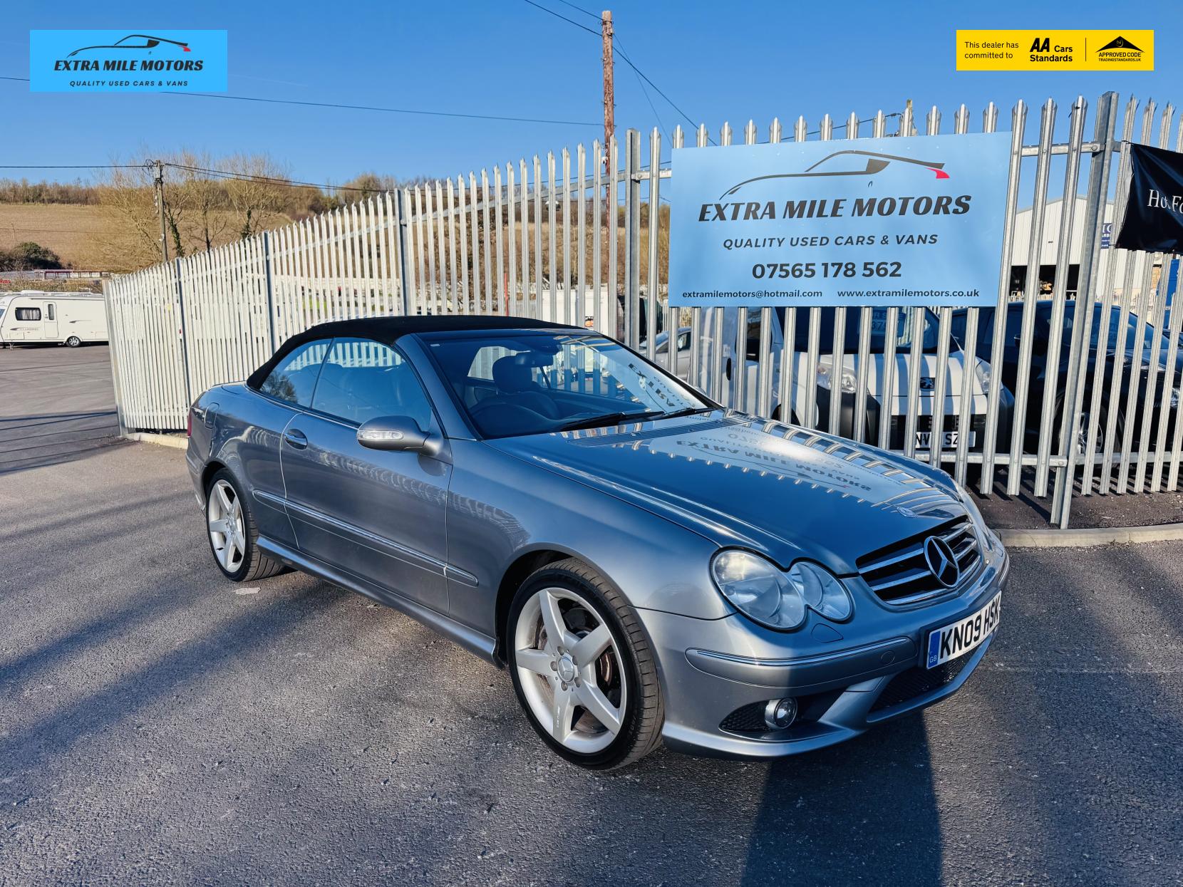 Mercedes-Benz CLK 1.8 CLK200 Kompressor Sport Cabriolet 2dr Petrol Automatic (214 g/km, 184 bhp)