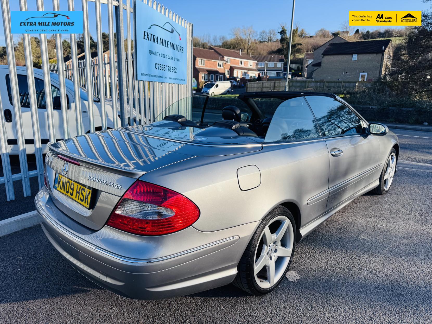 Mercedes-Benz CLK 1.8 CLK200 Kompressor Sport Cabriolet 2dr Petrol Automatic (214 g/km, 184 bhp)