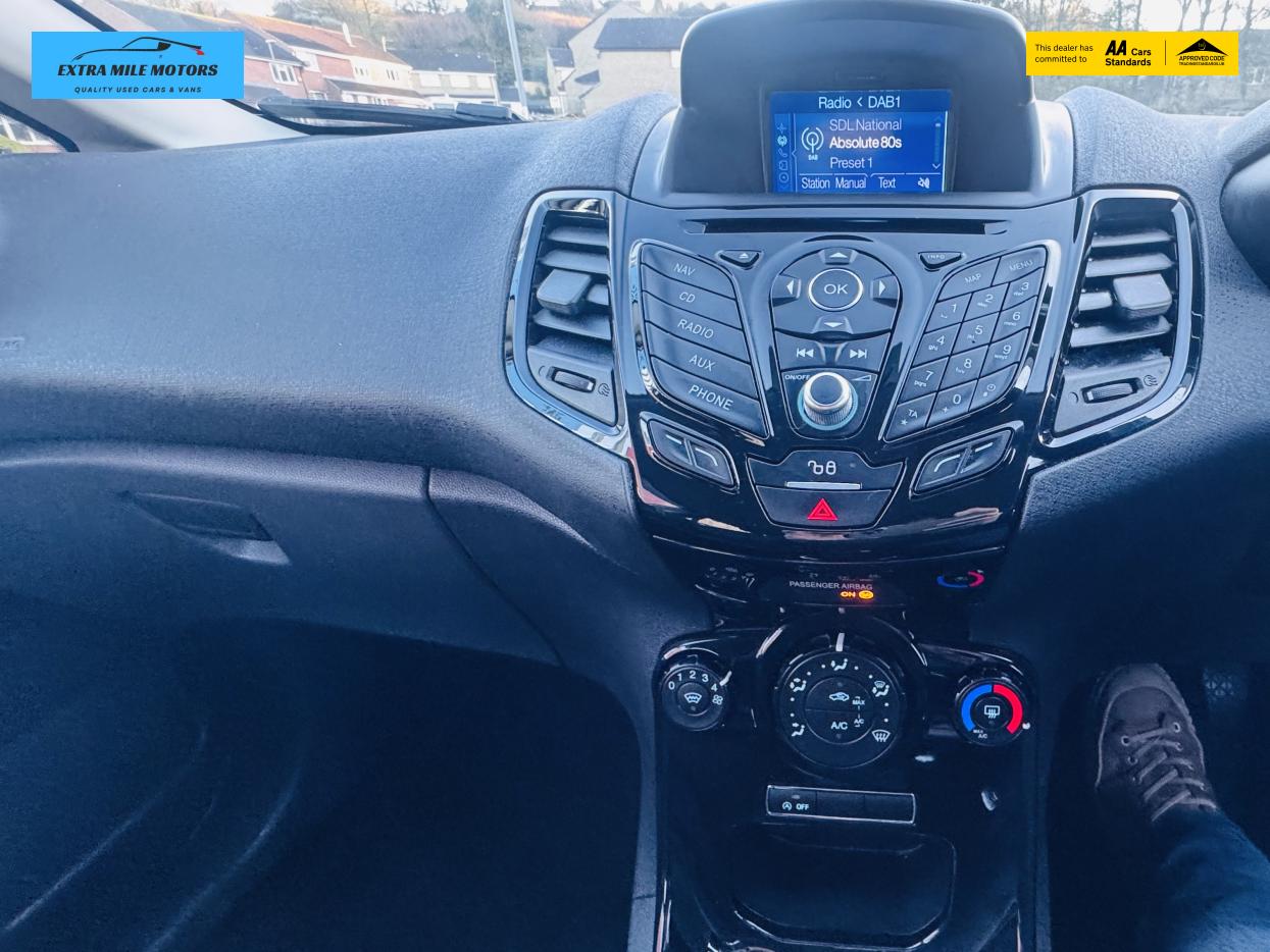 Ford Fiesta 1.0T EcoBoost Zetec Hatchback 5dr Petrol Manual Euro 6 (s/s) (100 ps)