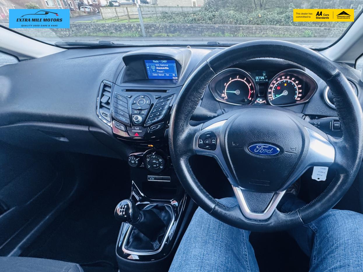 Ford Fiesta 1.0T EcoBoost Zetec Hatchback 5dr Petrol Manual Euro 6 (s/s) (100 ps)