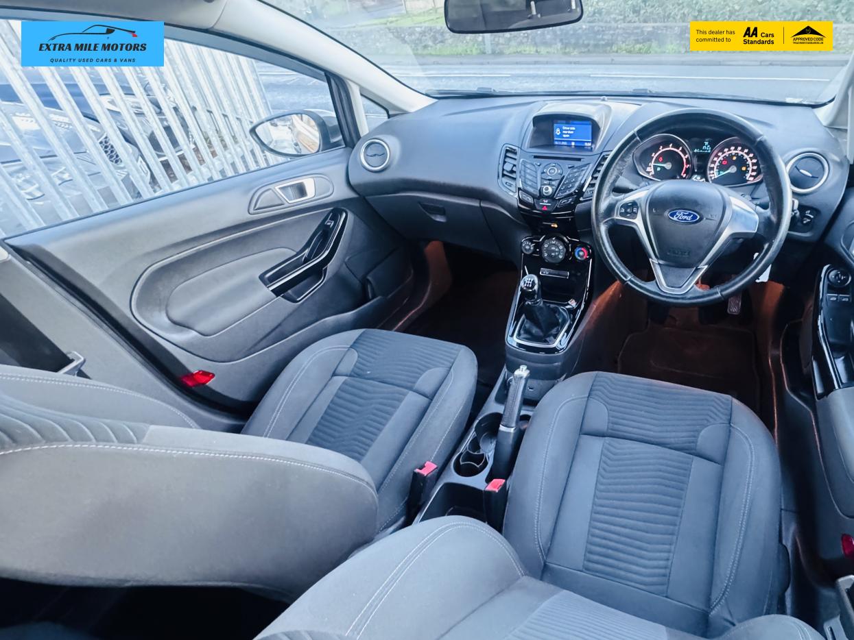 Ford Fiesta 1.0T EcoBoost Zetec Hatchback 5dr Petrol Manual Euro 6 (s/s) (100 ps)