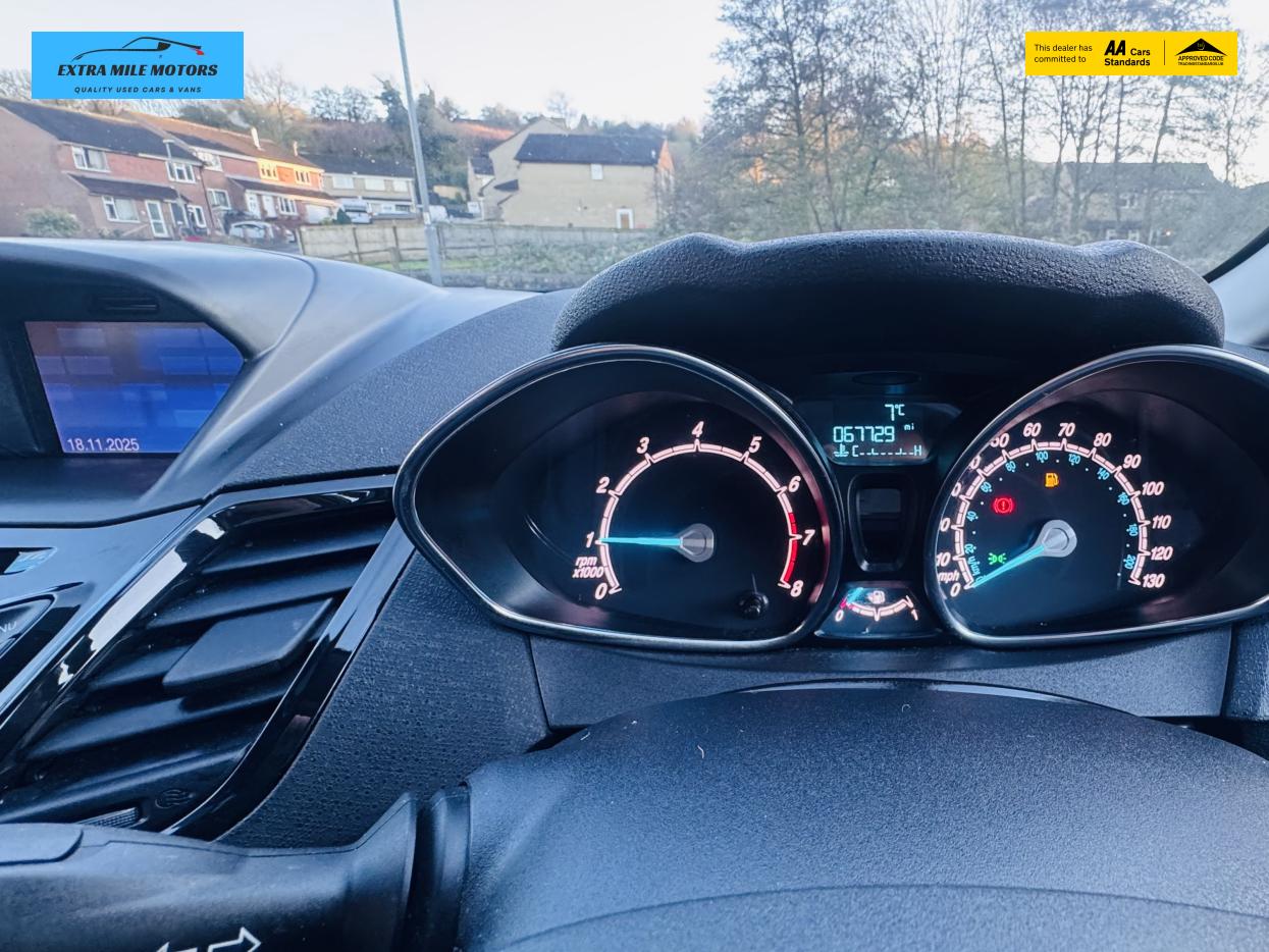 Ford Fiesta 1.0T EcoBoost Zetec Hatchback 5dr Petrol Manual Euro 6 (s/s) (100 ps)