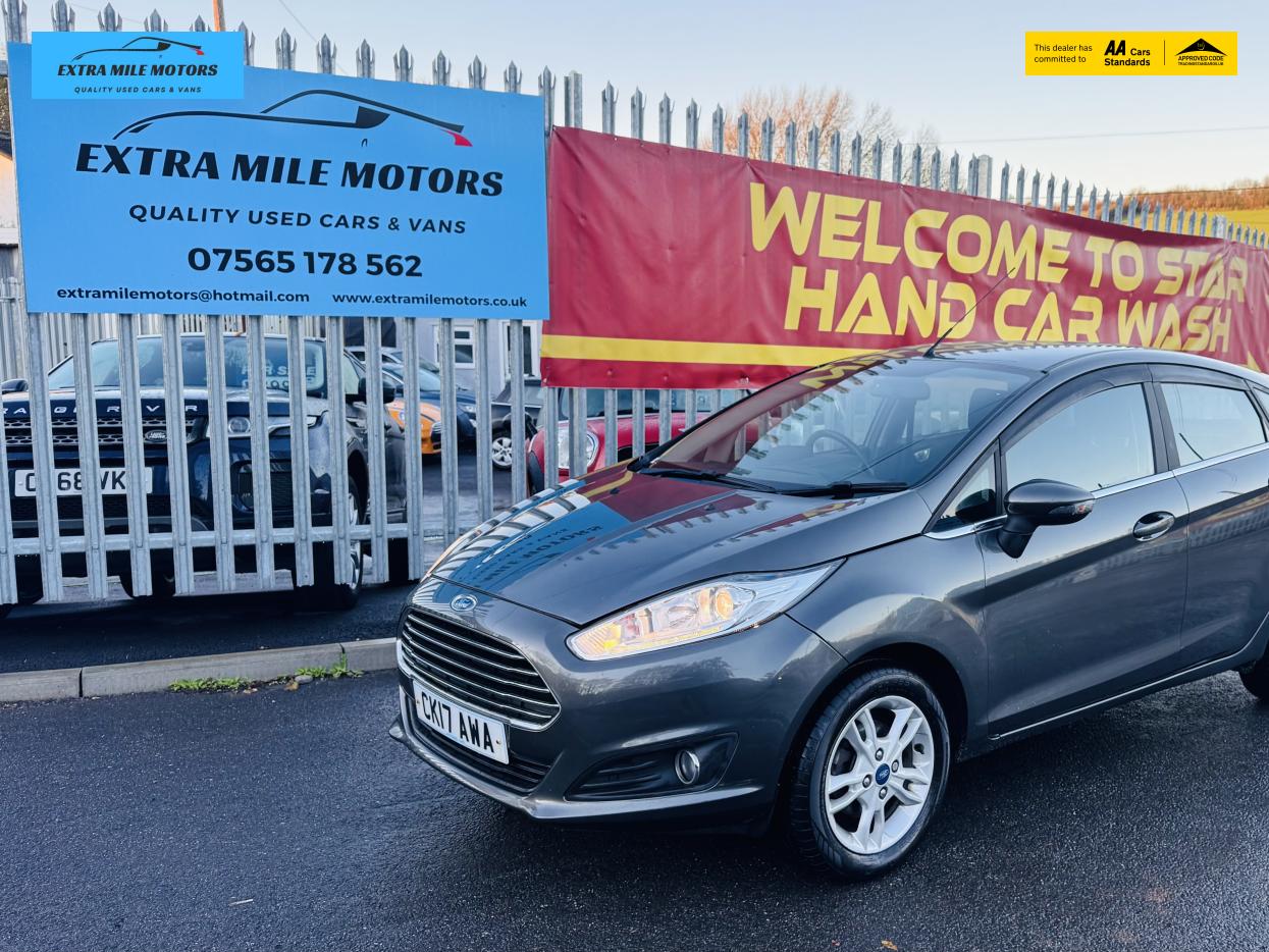 Ford Fiesta 1.0T EcoBoost Zetec Hatchback 5dr Petrol Manual Euro 6 (s/s) (100 ps)