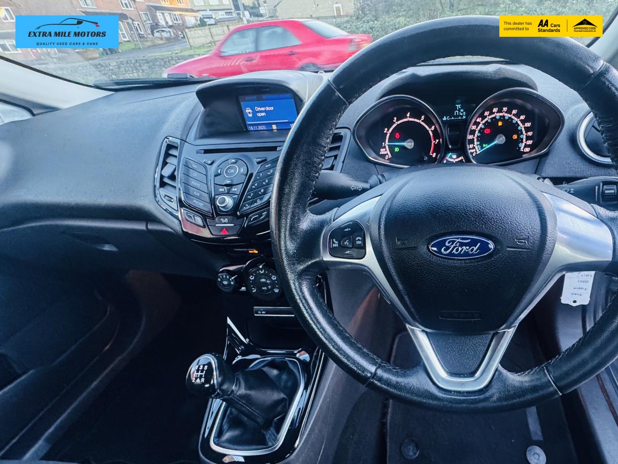 Ford Fiesta 1.0T EcoBoost Zetec Hatchback 5dr Petrol Manual Euro 6 (s/s) (100 ps)