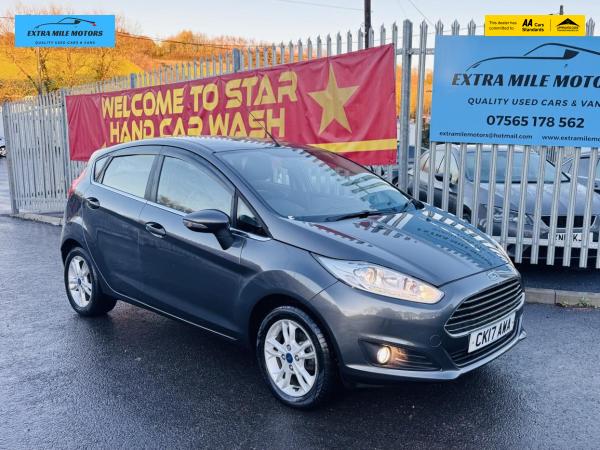 Ford Fiesta 1.0T EcoBoost Zetec Hatchback 5dr Petrol Manual Euro 6 (s/s) (100 ps)
