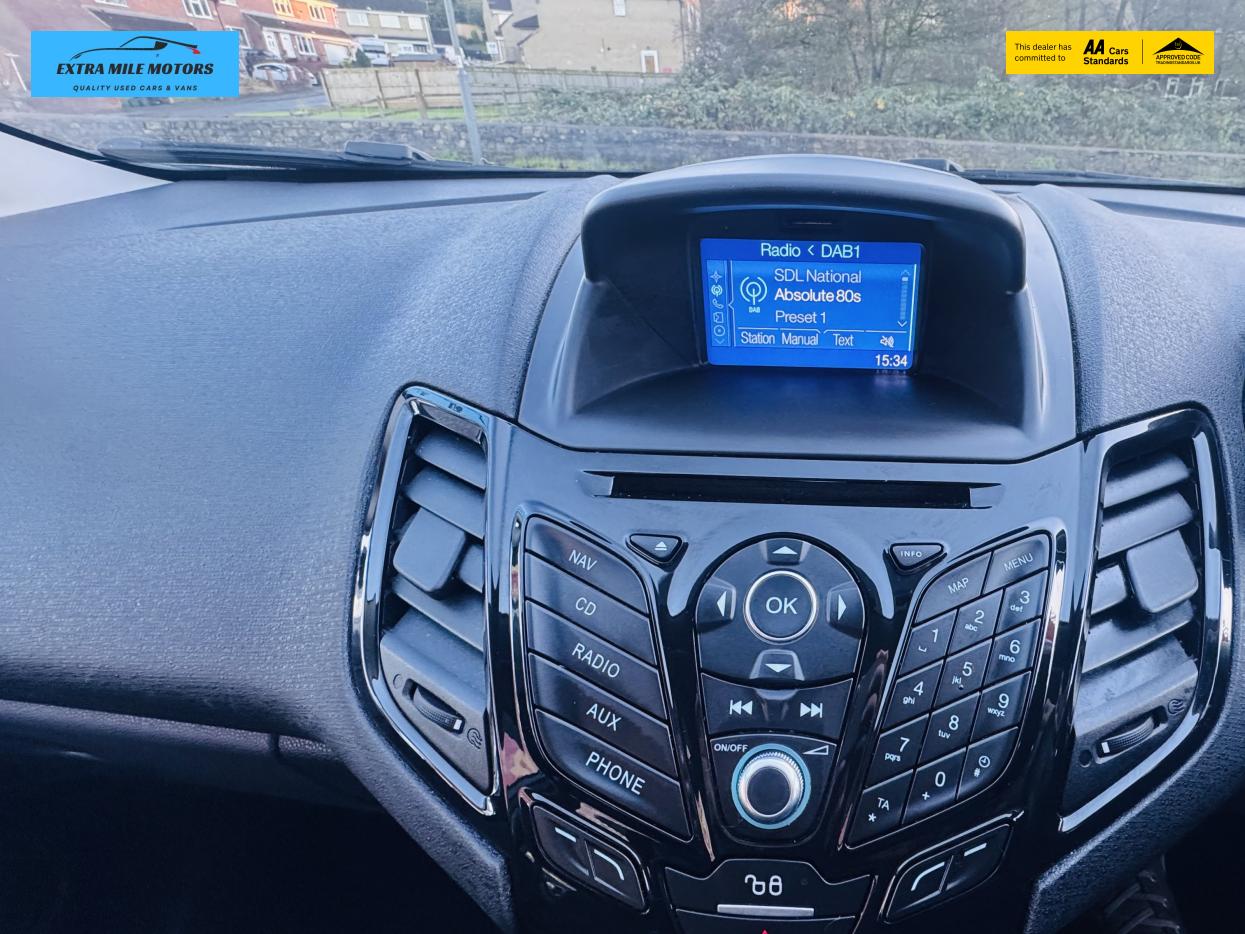 Ford Fiesta 1.0T EcoBoost Zetec Hatchback 5dr Petrol Manual Euro 6 (s/s) (100 ps)