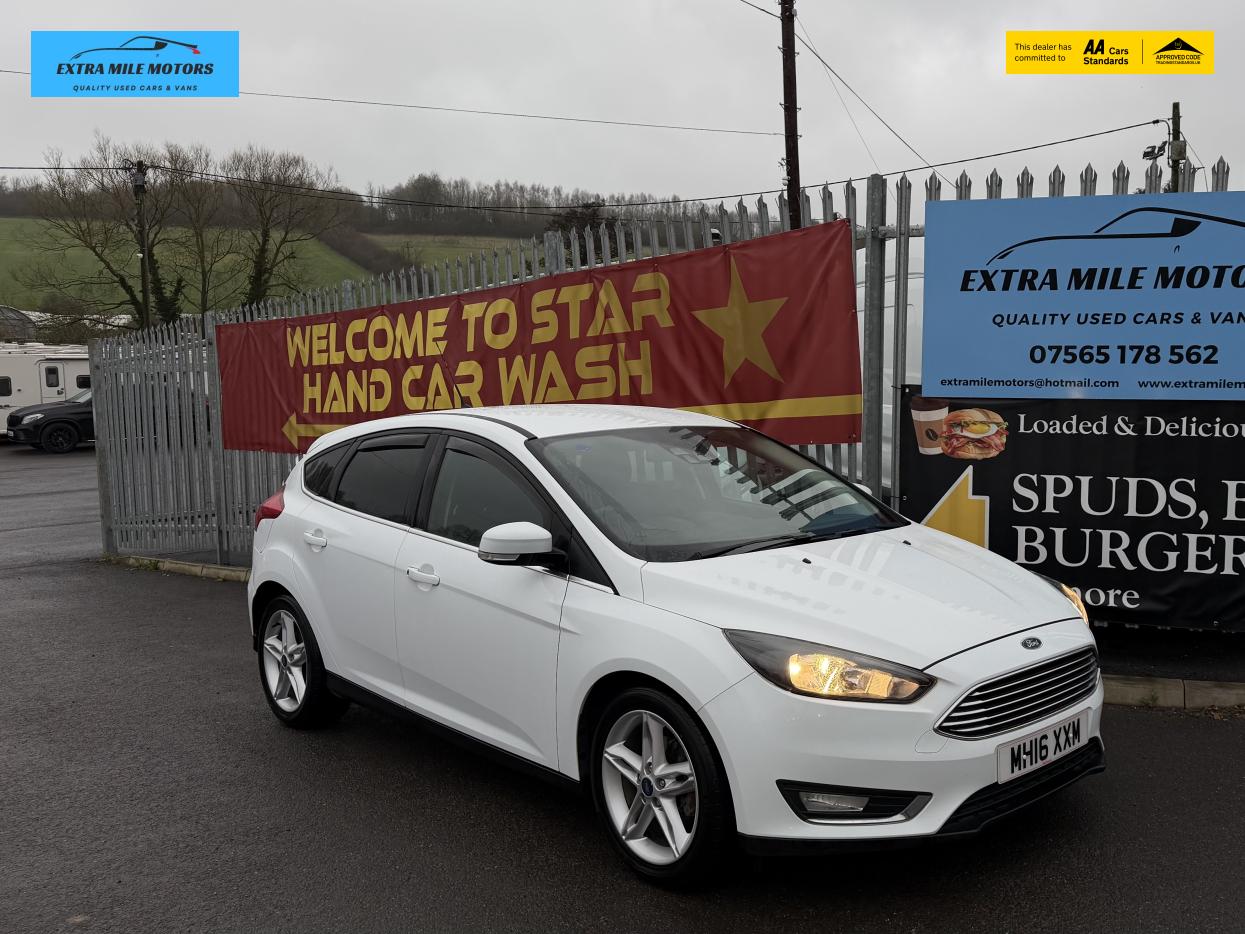 Ford Focus 1.0T EcoBoost Titanium Hatchback 5dr Petrol Manual Euro 6 (s/s) (100 ps)