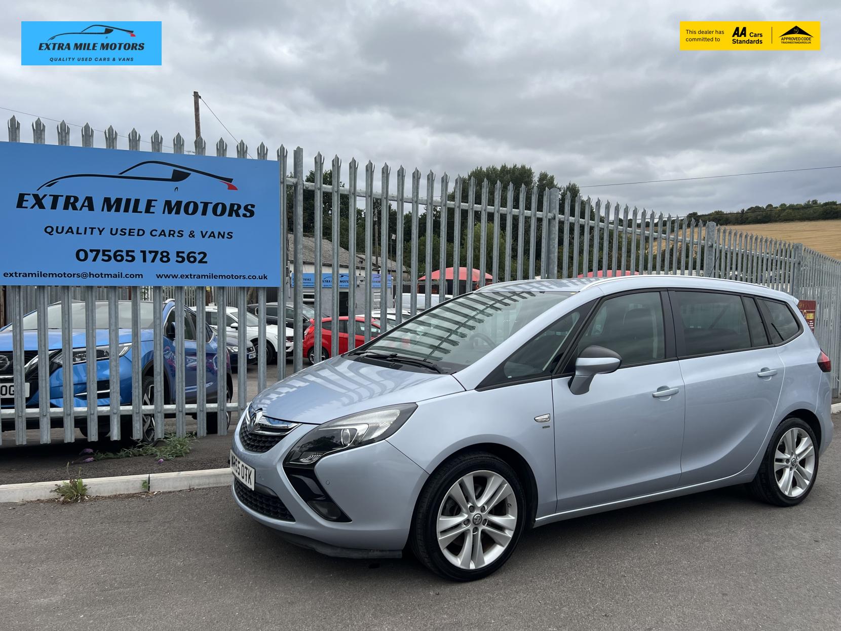 Vauxhall Zafira Tourer 2.0 CDTi SRi MPV 5dr Diesel Manual Euro 6 (s/s) (170 ps)