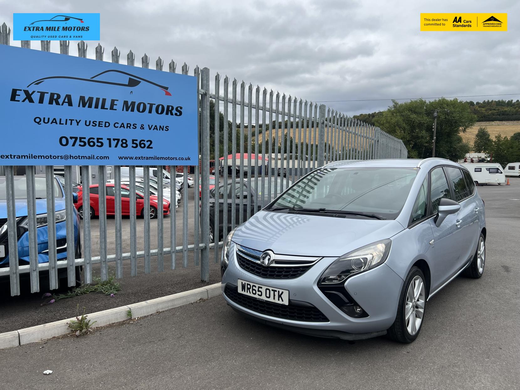 Vauxhall Zafira Tourer 2.0 CDTi SRi MPV 5dr Diesel Manual Euro 6 (s/s) (170 ps)