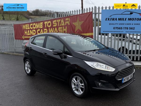 Ford Fiesta 1.0T EcoBoost Zetec Hatchback 5dr Petrol Manual Euro 6 (s/s) (100 ps)