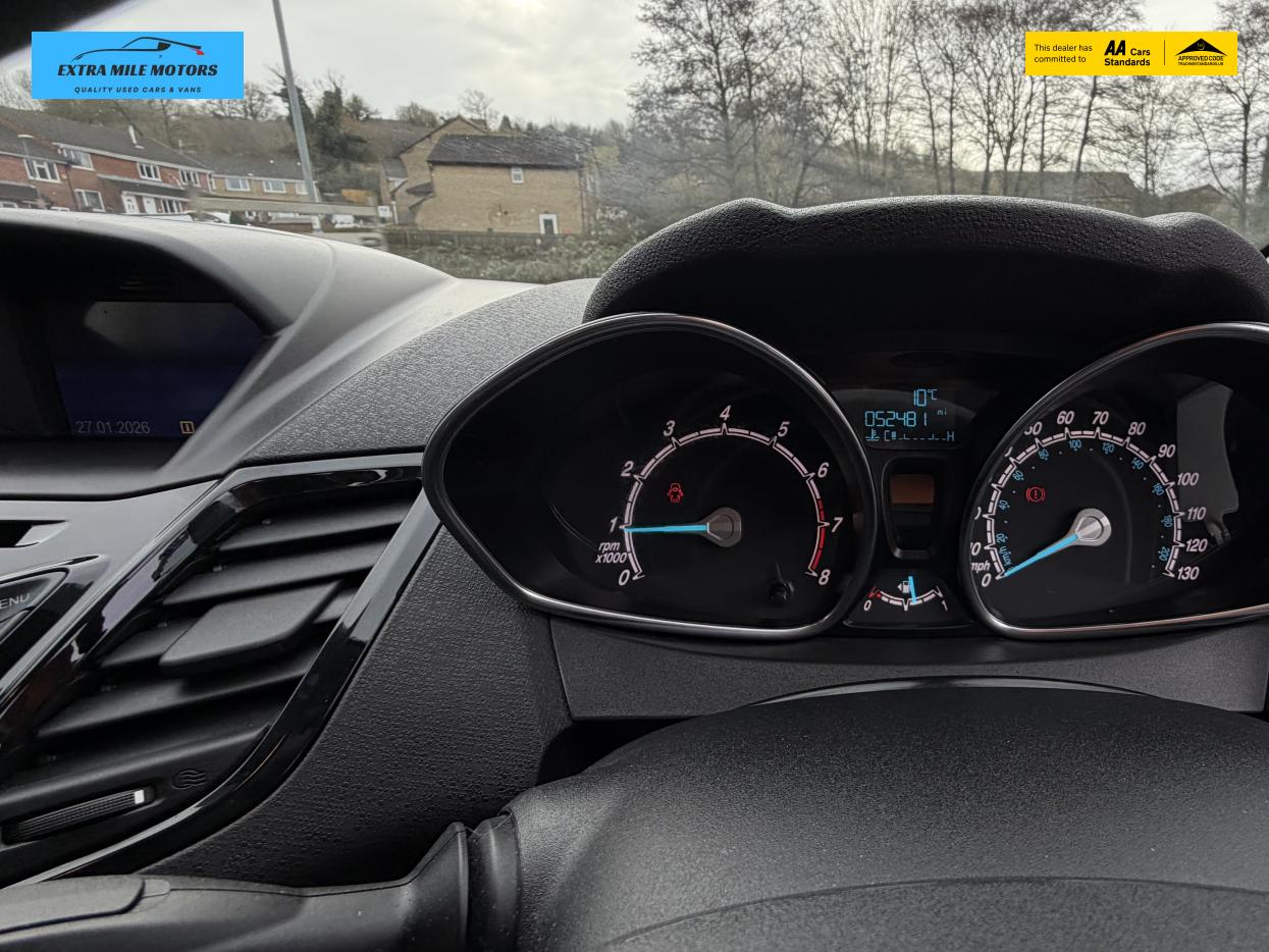 Ford Fiesta 1.0T EcoBoost Zetec Hatchback 5dr Petrol Manual Euro 6 (s/s) (100 ps)