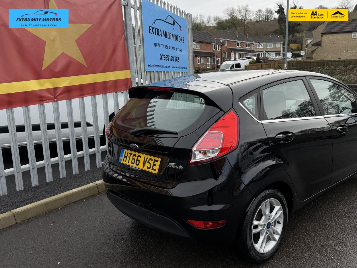 Ford Fiesta 1.0T EcoBoost Zetec Hatchback 5dr Petrol Manual Euro 6 (s/s) (100 ps)