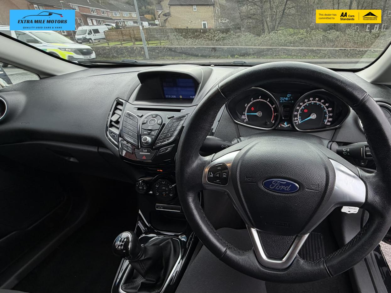 Ford Fiesta 1.0T EcoBoost Zetec Hatchback 5dr Petrol Manual Euro 6 (s/s) (100 ps)
