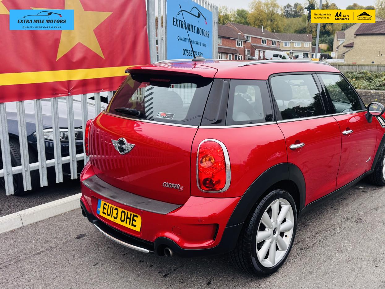 MINI Countryman 1.6 Cooper S SUV 5dr Petrol Manual ALL4 Euro 5 (s/s) (184 ps)