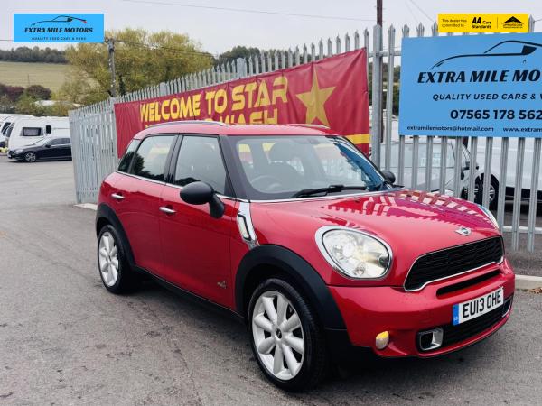 MINI Countryman 1.6 Cooper S SUV 5dr Petrol Manual ALL4 Euro 5 (s/s) (184 ps)