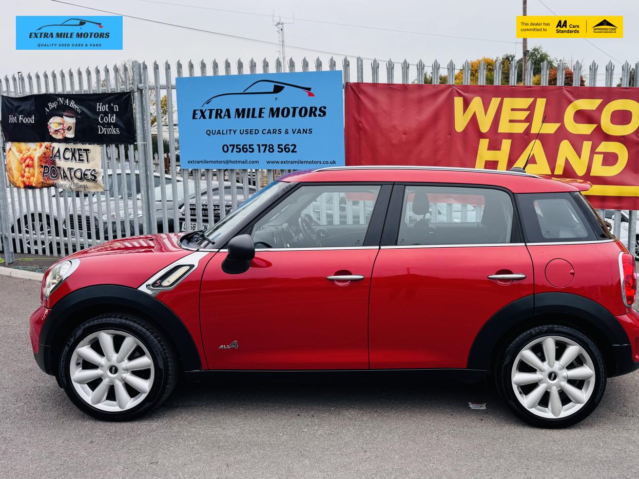 MINI Countryman 1.6 Cooper S SUV 5dr Petrol Manual ALL4 Euro 5 (s/s) (184 ps)