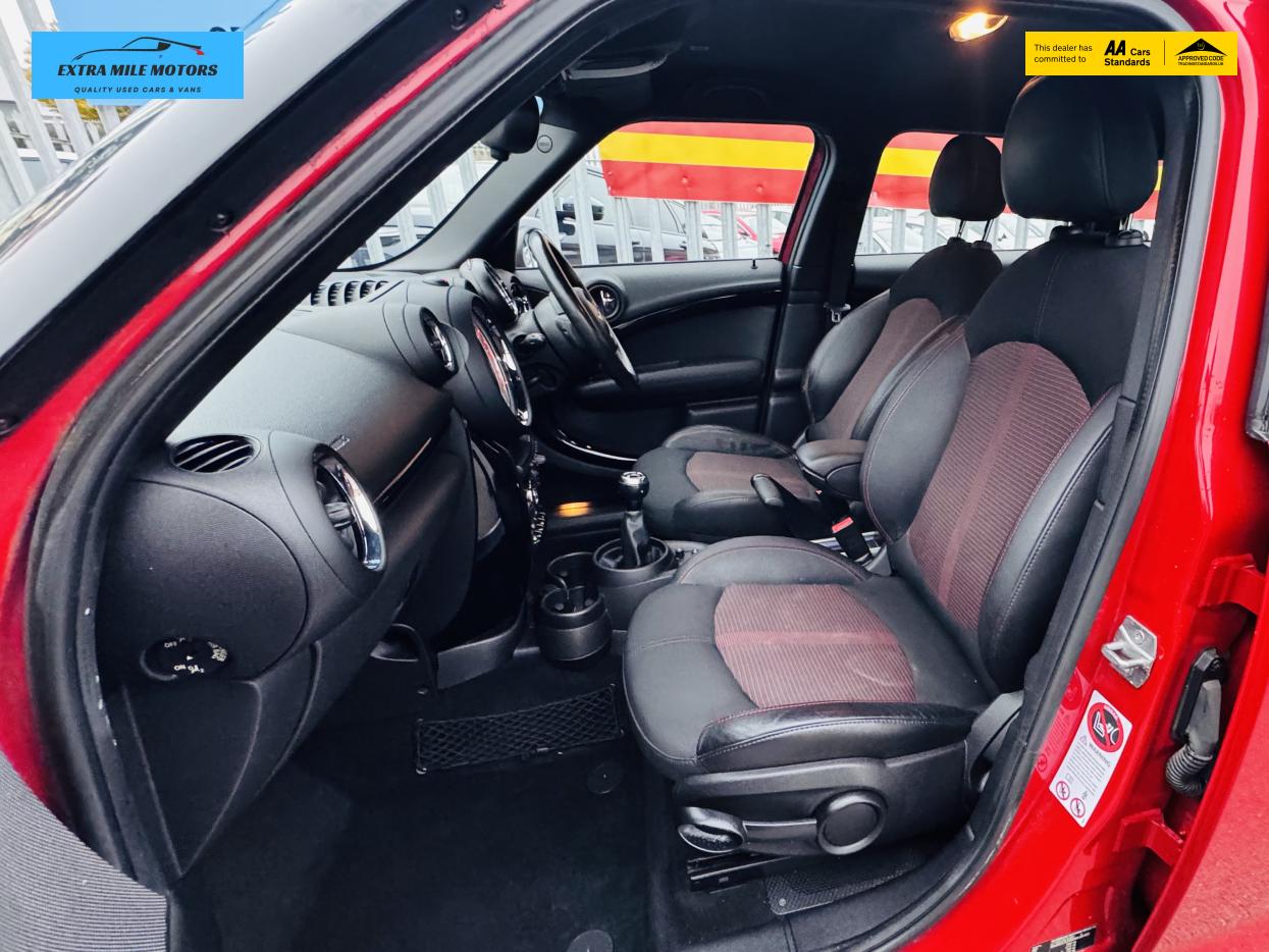 MINI Countryman 1.6 Cooper S SUV 5dr Petrol Manual ALL4 Euro 5 (s/s) (184 ps)