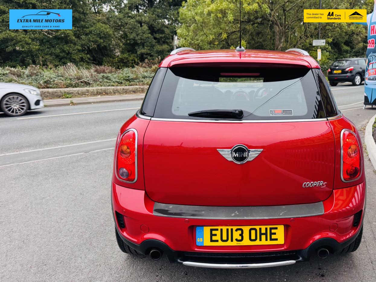 MINI Countryman 1.6 Cooper S SUV 5dr Petrol Manual ALL4 Euro 5 (s/s) (184 ps)