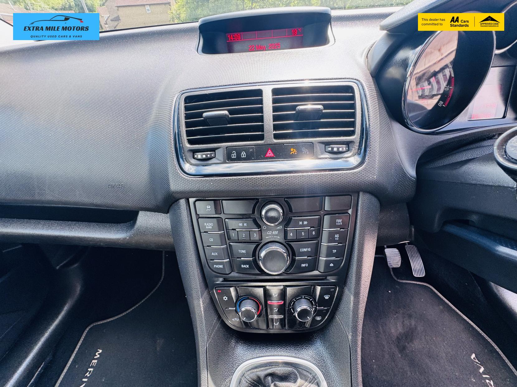 Vauxhall Meriva 1.4i Life MPV 5dr Petrol Manual Euro 6 (100 ps)