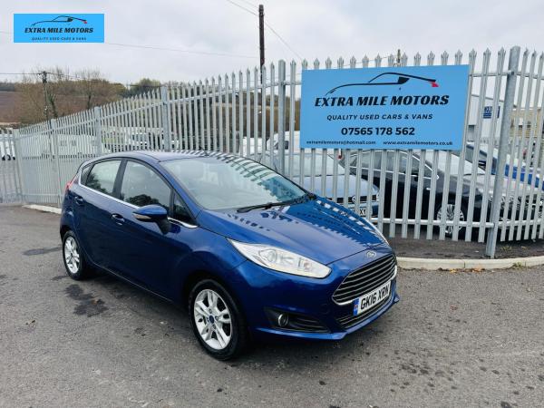 Ford Fiesta 1.0T EcoBoost Zetec Hatchback 5dr Petrol Manual Euro 6 (s/s) (100 ps)