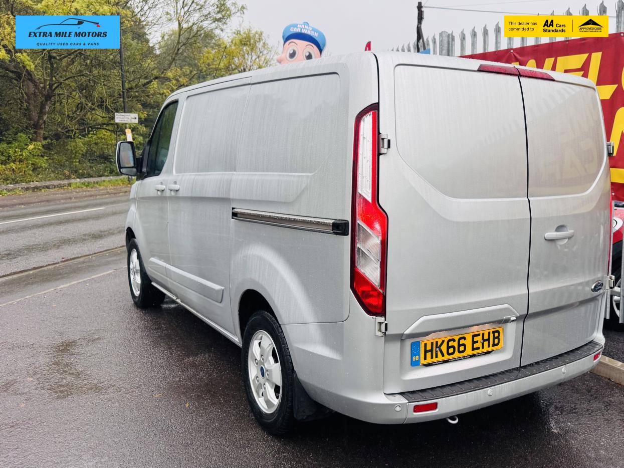Ford Transit Custom 2.0 TDCi 290 Limited Panel Van 5dr Diesel Manual L1 H1 (163 g/km, 128 bhp)