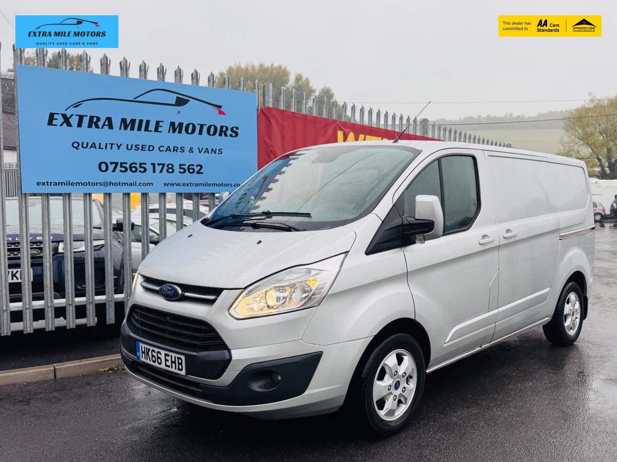 Ford Transit Custom 2.0 TDCi 290 Limited Panel Van 5dr Diesel Manual L1 H1 (163 g/km, 128 bhp)