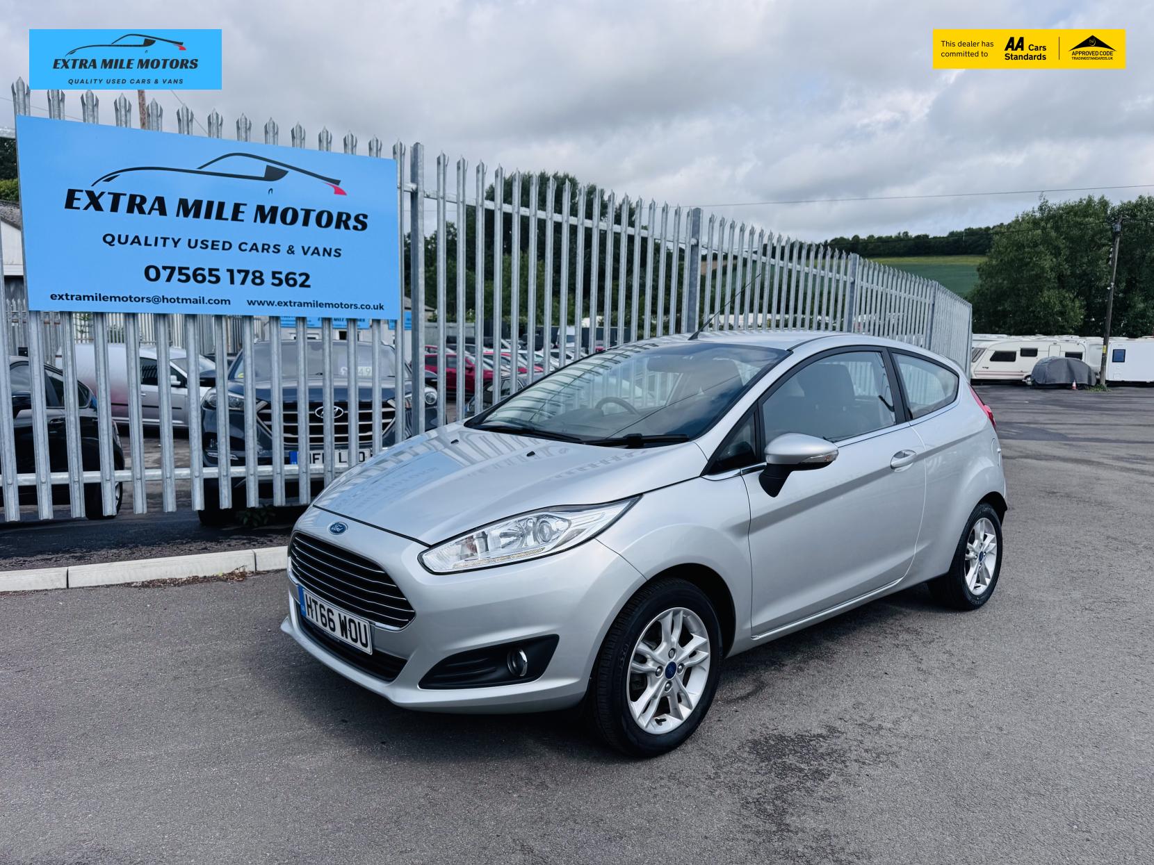 Ford Fiesta 1.0T EcoBoost Zetec Hatchback 3dr Petrol Manual Euro 6 (s/s) (100 ps)