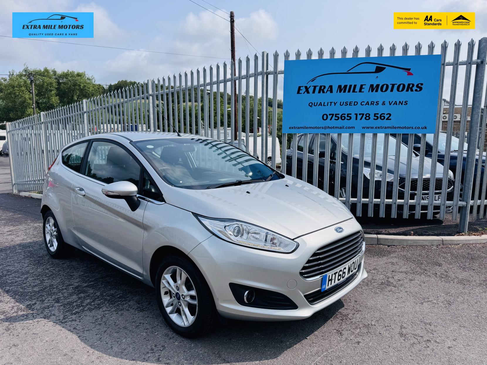 Ford Fiesta 1.0T EcoBoost Zetec Hatchback 3dr Petrol Manual Euro 6 (s/s) (100 ps)