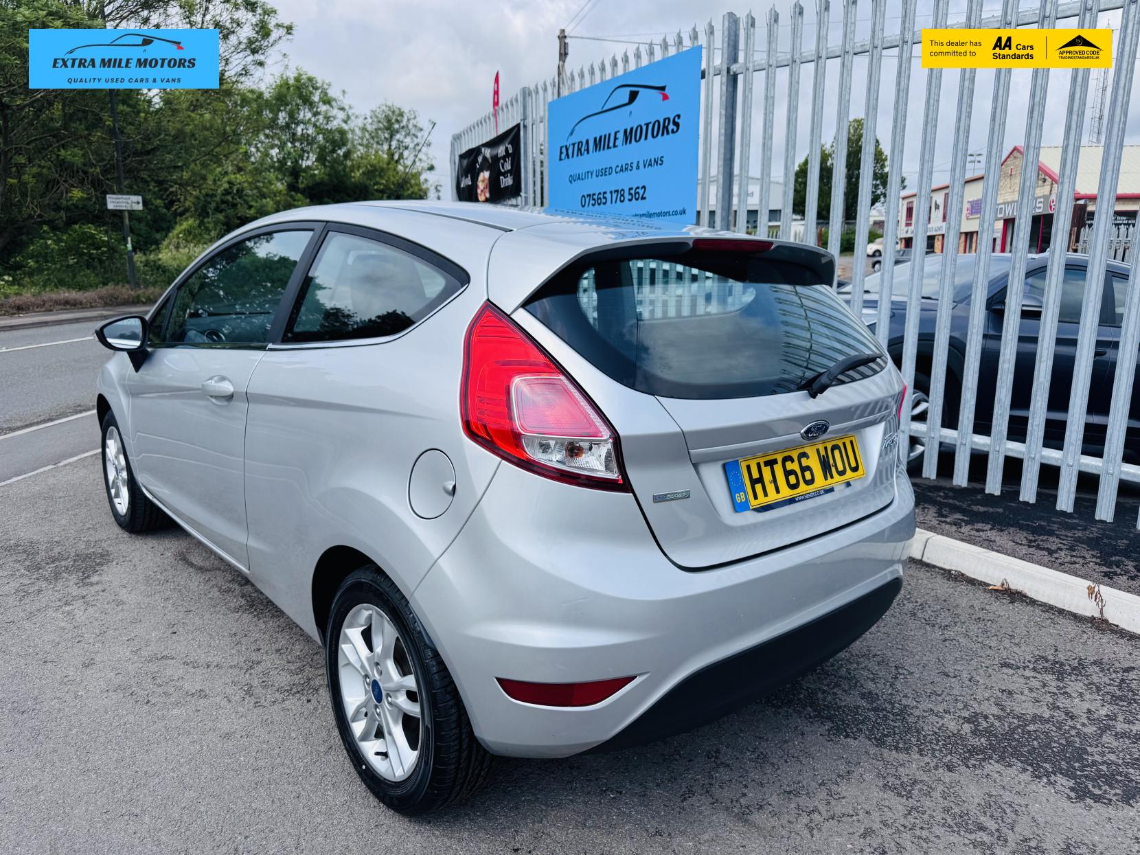 Ford Fiesta 1.0T EcoBoost Zetec Hatchback 3dr Petrol Manual Euro 6 (s/s) (100 ps)
