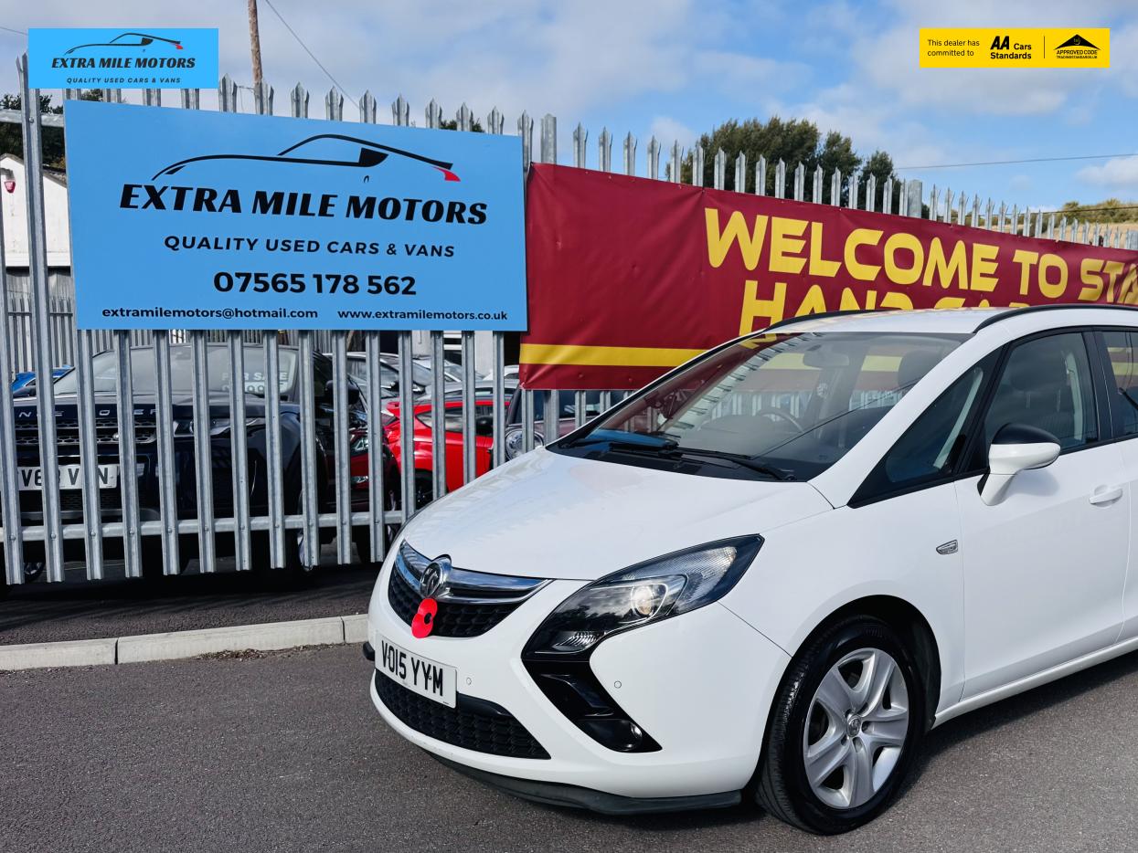 Vauxhall Zafira Tourer 1.4T 16V Exclusiv MPV 5dr Petrol Manual Euro 5 (140 ps)