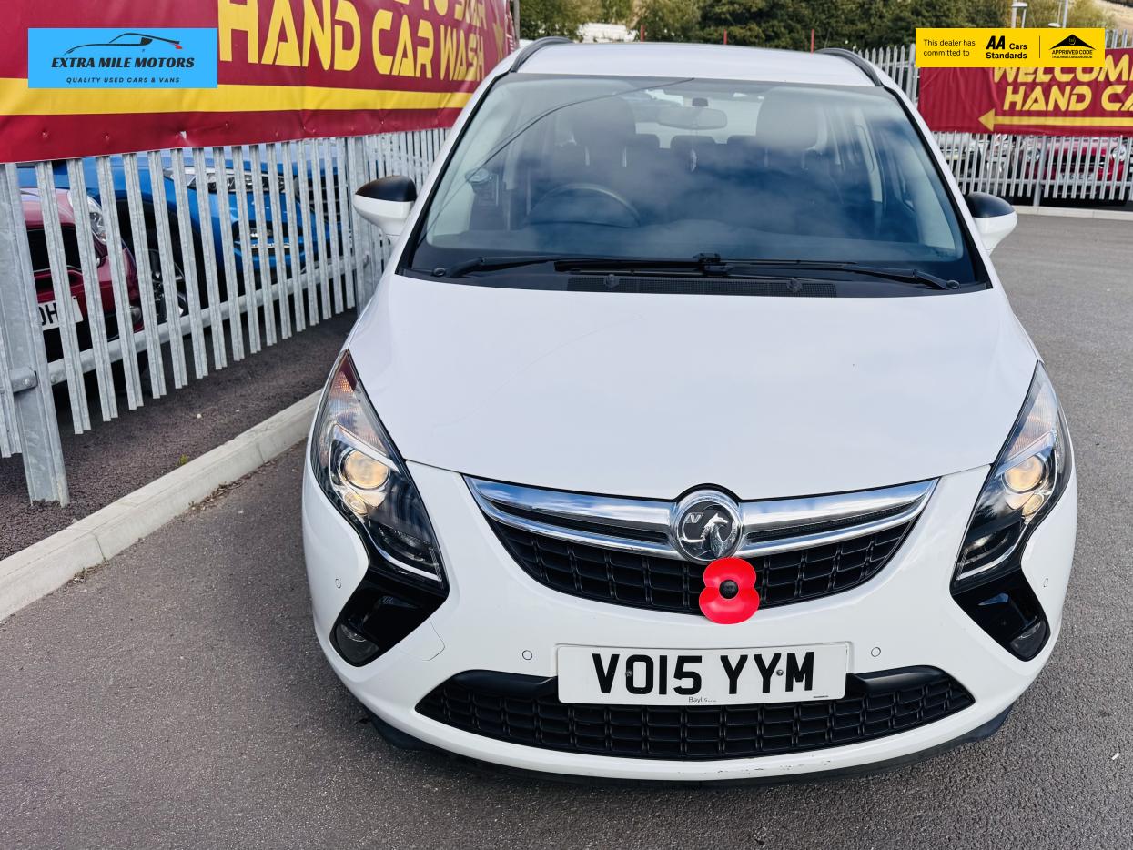 Vauxhall Zafira Tourer 1.4T 16V Exclusiv MPV 5dr Petrol Manual Euro 5 (140 ps)