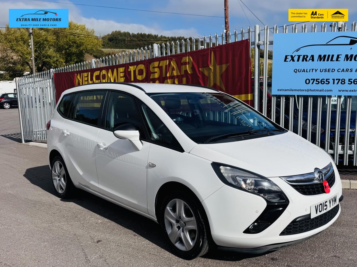 Vauxhall Zafira Tourer 1.4T 16V Exclusiv MPV 5dr Petrol Manual Euro 5 (140 ps)