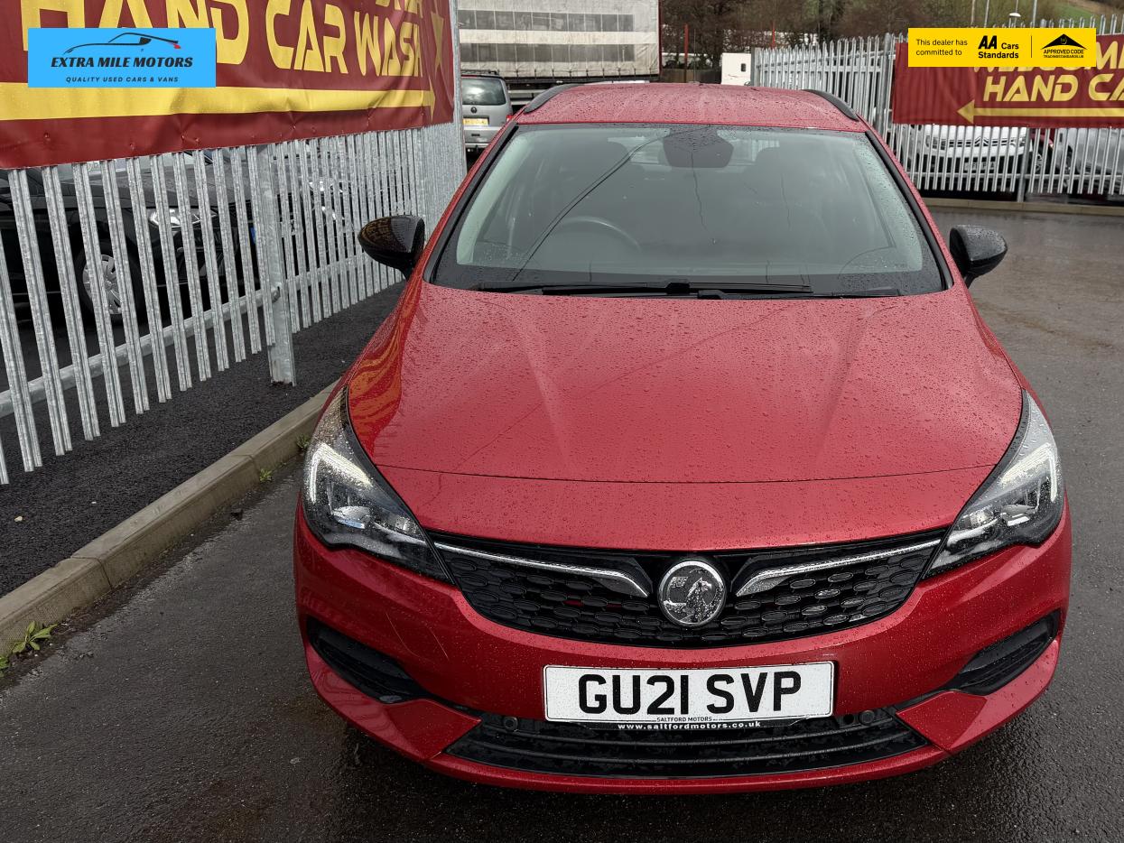 Vauxhall Astra 1.2 Turbo Business Edition Nav Sports Tourer 5dr Petrol Manual Euro 6 (s/s) (130 ps)