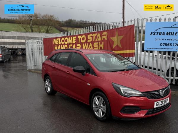 Vauxhall Astra 1.2 Turbo Business Edition Nav Sports Tourer 5dr Petrol Manual Euro 6 (s/s) (130 ps)