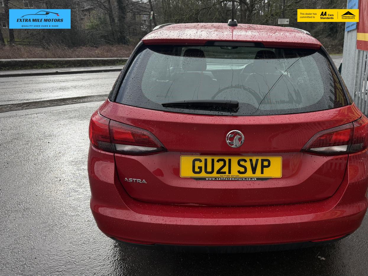 Vauxhall Astra 1.2 Turbo Business Edition Nav Sports Tourer 5dr Petrol Manual Euro 6 (s/s) (130 ps)