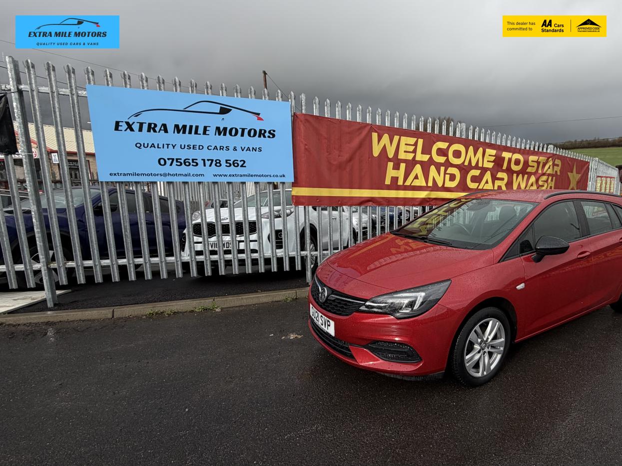 Vauxhall Astra 1.2 Turbo Business Edition Nav Sports Tourer 5dr Petrol Manual Euro 6 (s/s) (130 ps)