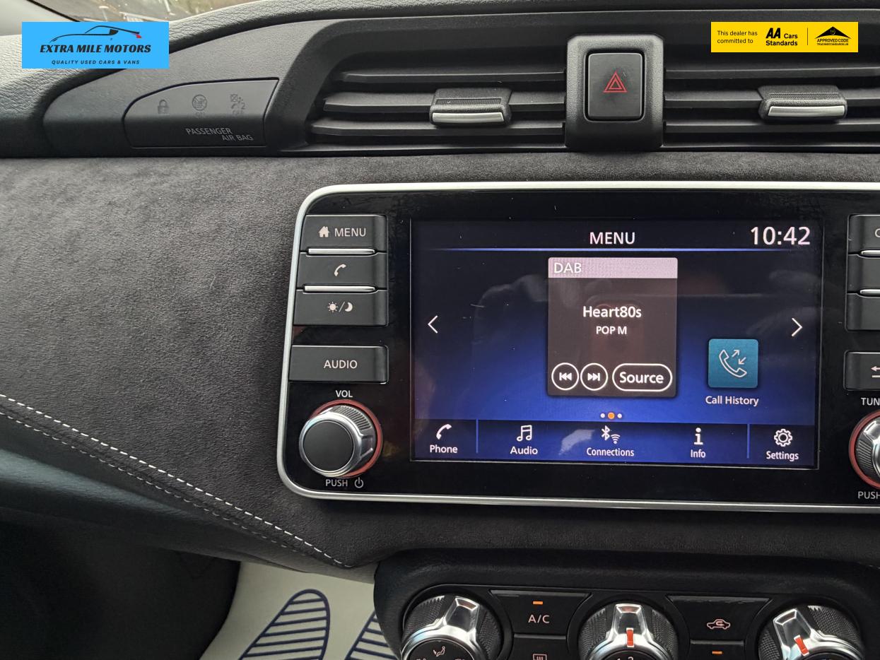 Nissan Micra 1.0 DIG-T N-Sport Hatchback 5dr Petrol Manual Euro 6 (s/s) (117 ps)