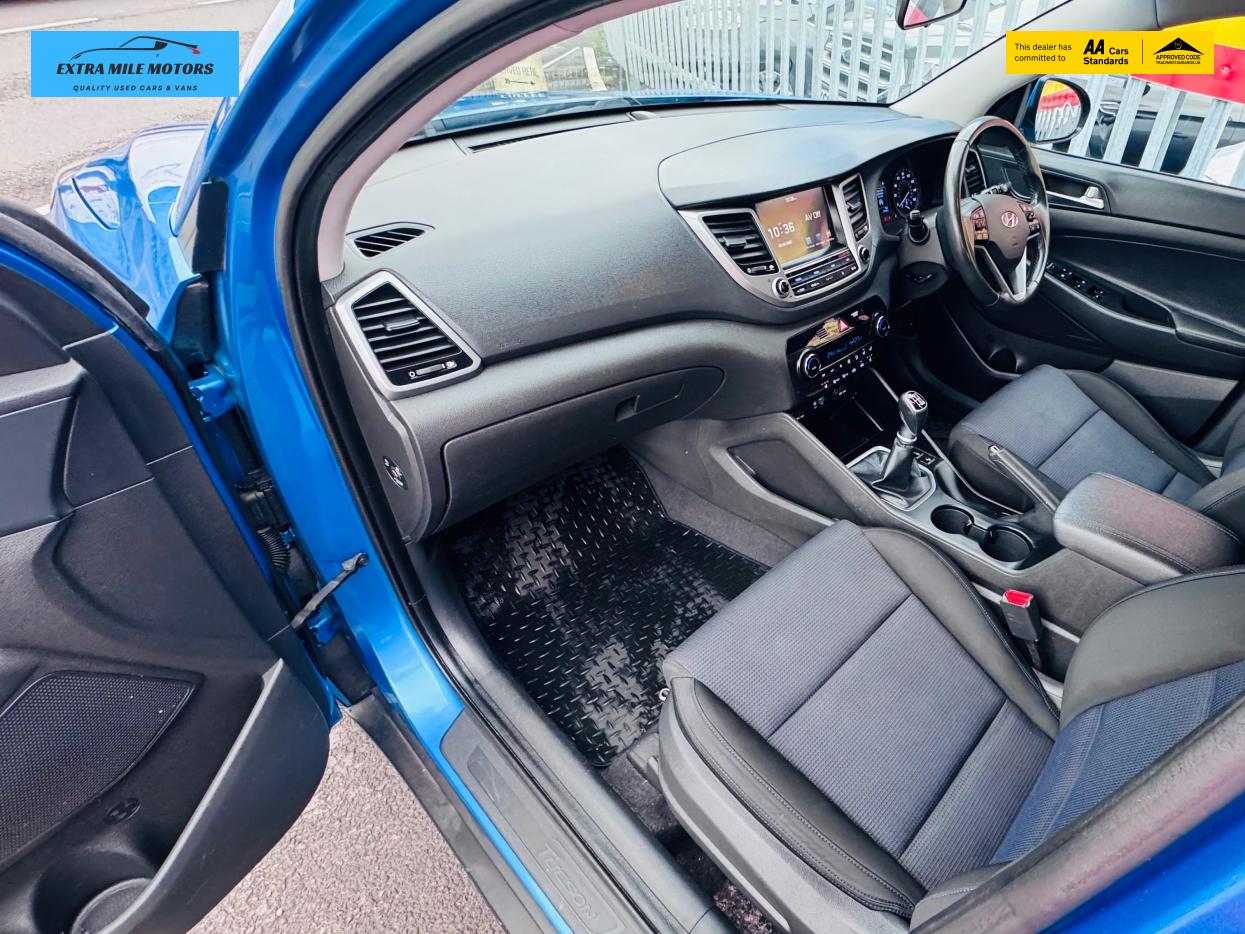 Hyundai TUCSON 1.6 GDi Blue Drive SE Nav SUV 5dr Petrol Manual Euro 6 (s/s) (132 ps)