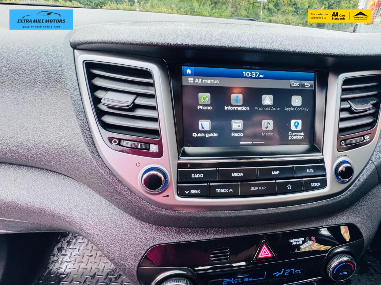 Hyundai TUCSON 1.6 GDi Blue Drive SE Nav SUV 5dr Petrol Manual Euro 6 (s/s) (132 ps)