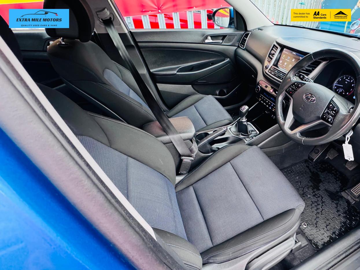 Hyundai TUCSON 1.6 GDi Blue Drive SE Nav SUV 5dr Petrol Manual Euro 6 (s/s) (132 ps)