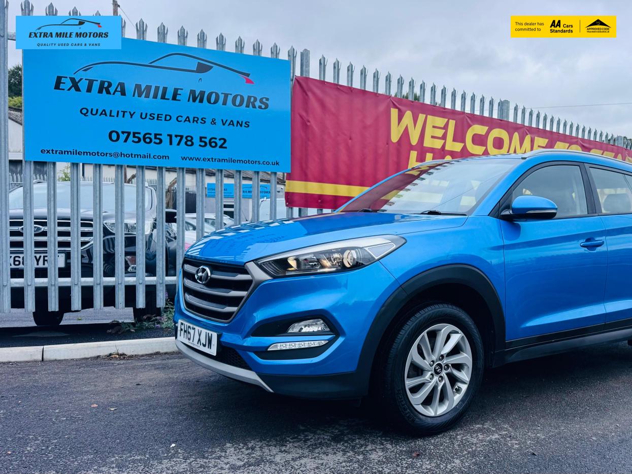 Hyundai TUCSON 1.6 GDi Blue Drive SE Nav SUV 5dr Petrol Manual Euro 6 (s/s) (132 ps)