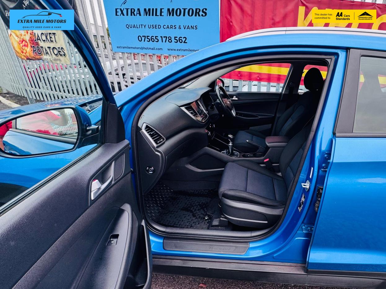 Hyundai TUCSON 1.6 GDi Blue Drive SE Nav SUV 5dr Petrol Manual Euro 6 (s/s) (132 ps)